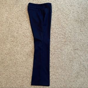 Navy New York & Co 7th Avenue Suiting Collection Slacks 8 Tall